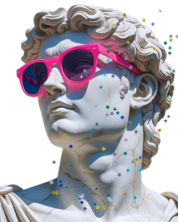 Vision artistique de l'optimisme et de la positivité, incarnant l'approche de prospective positive de l'agence Rosalie